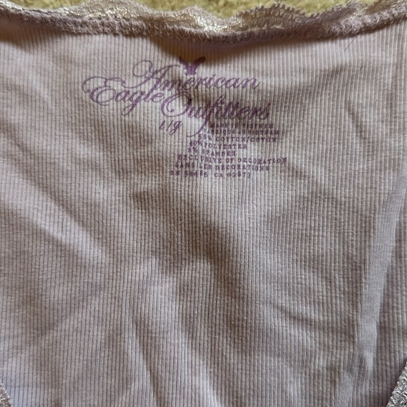 American Eagle Size Large Lavender Tank Top - Picture 3 of 5